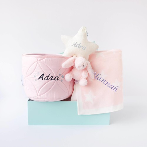 New Nursery Gift Box - Pink Star